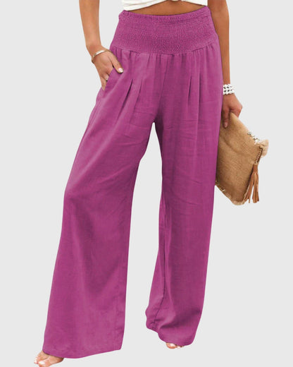 Julie | Black Relaxed Harem Trousers