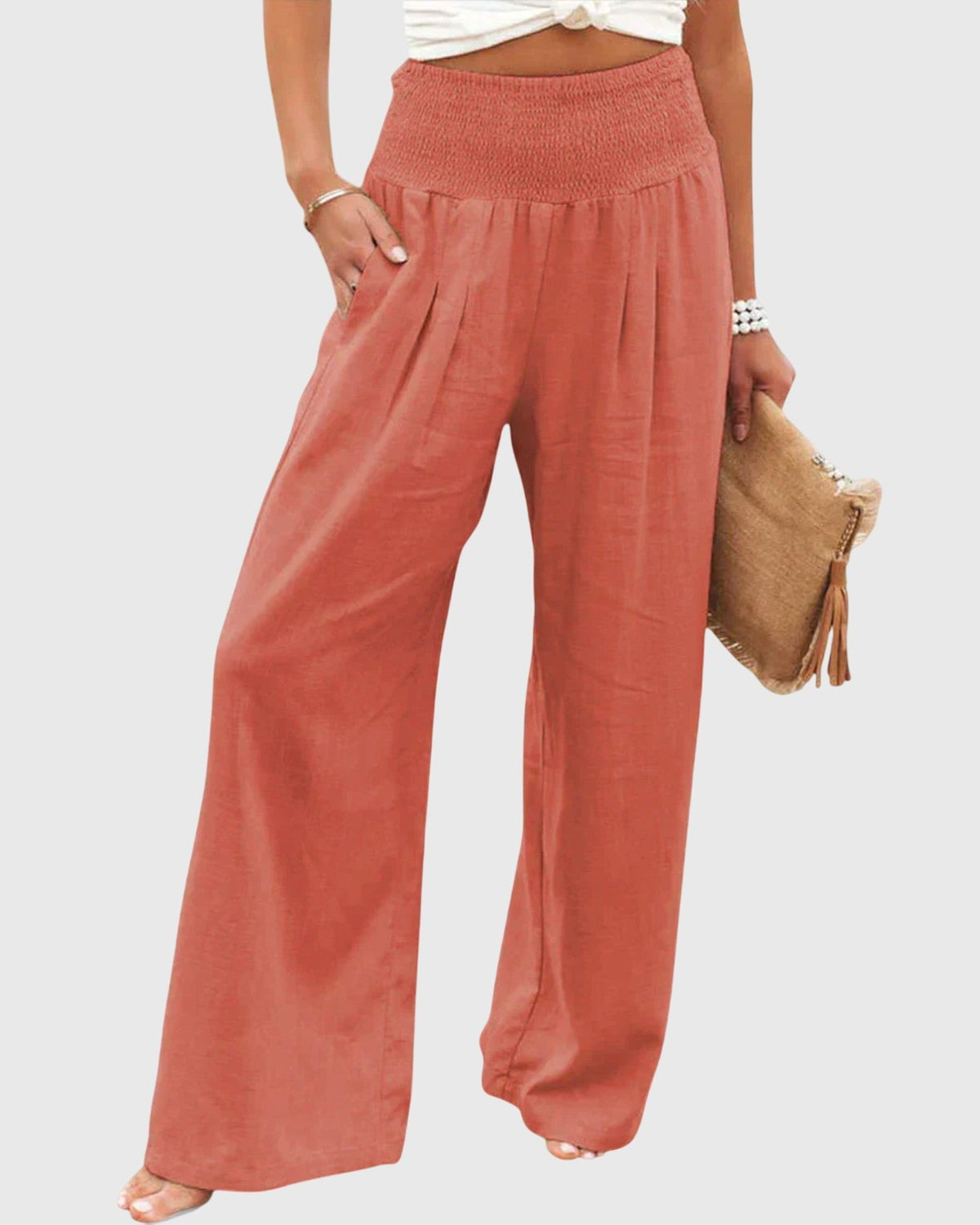 Julie | Black Relaxed Harem Trousers