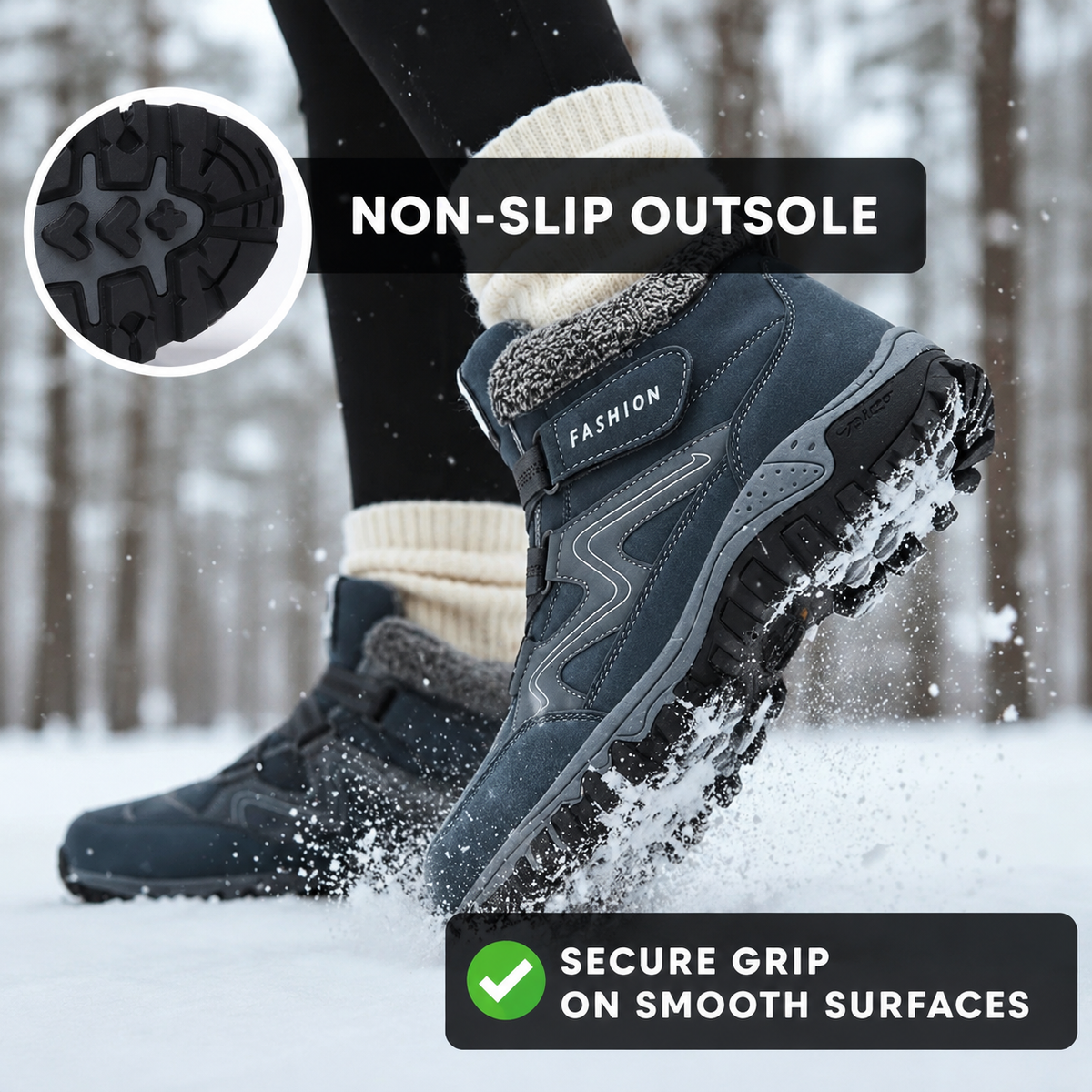 Carla | Grippy Winter Walking Boots