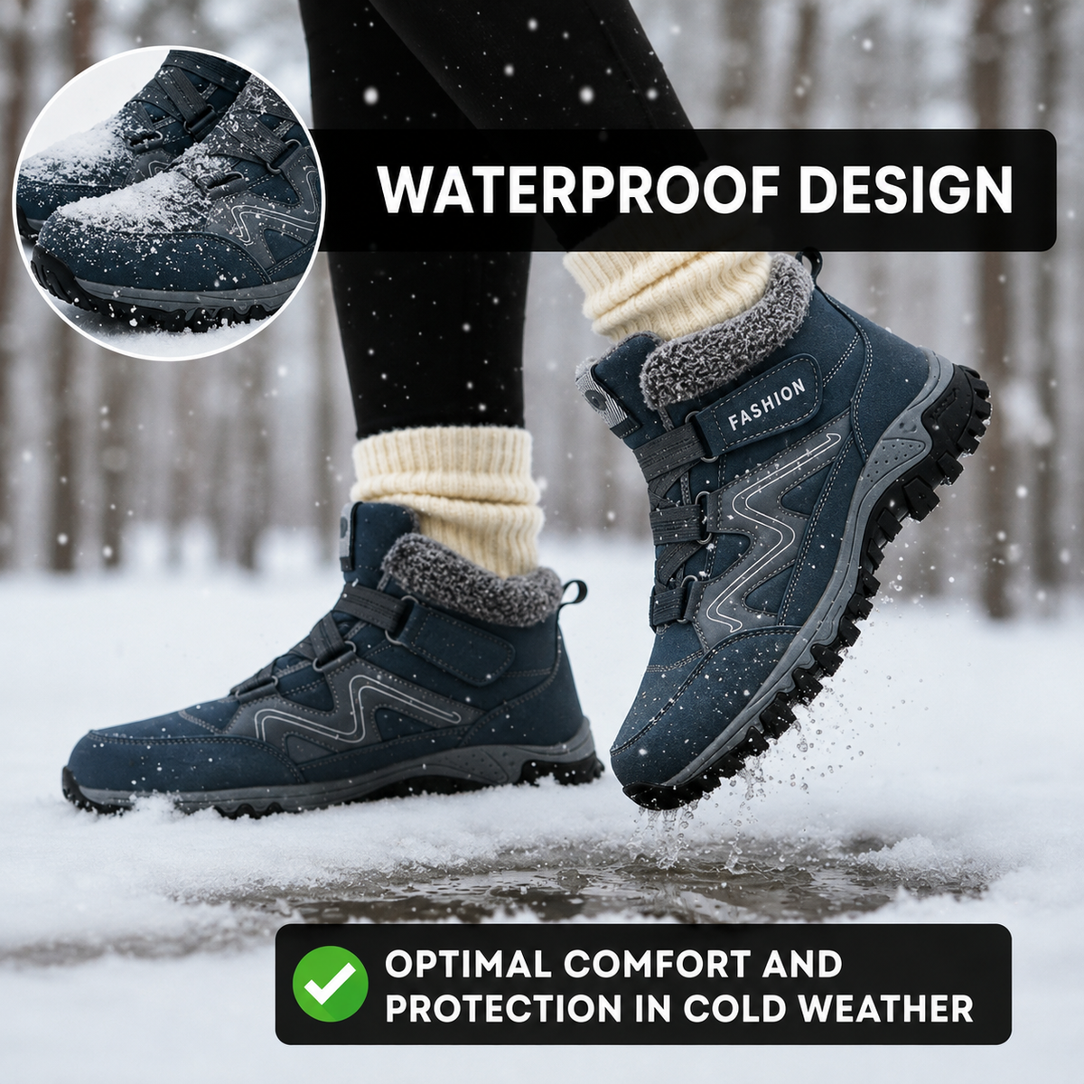 Carla | Grippy Winter Walking Boots