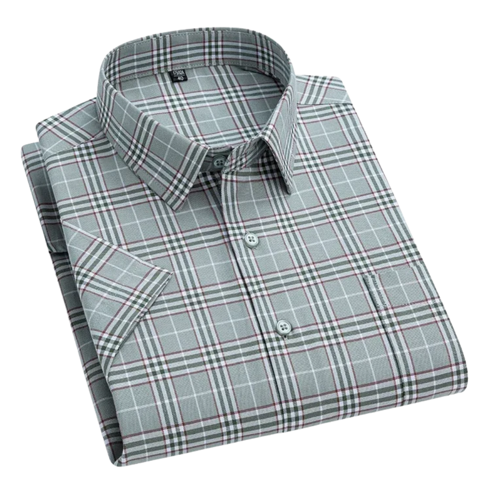 Simon | Short-Sleeve Striped Shirt