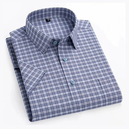 Simon | Short-Sleeve Striped Shirt