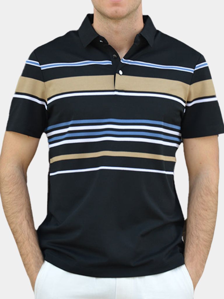 Kit | White Multi-Stripe Polo