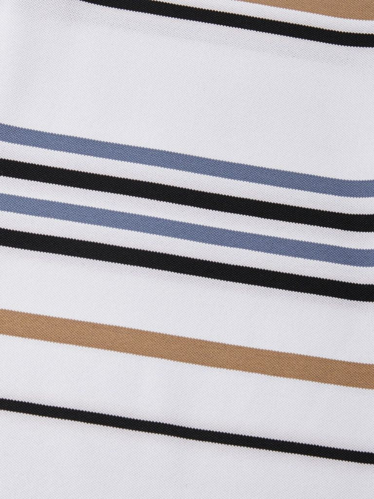 Kit | White Multi-Stripe Polo
