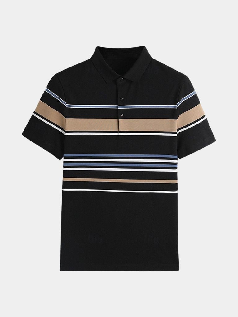 Kit | White Multi-Stripe Polo
