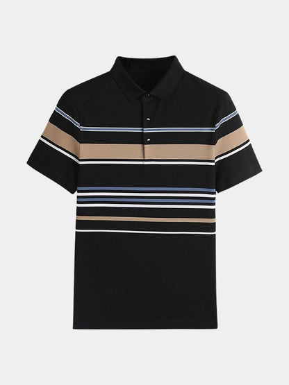 Kit | White Multi-Stripe Polo