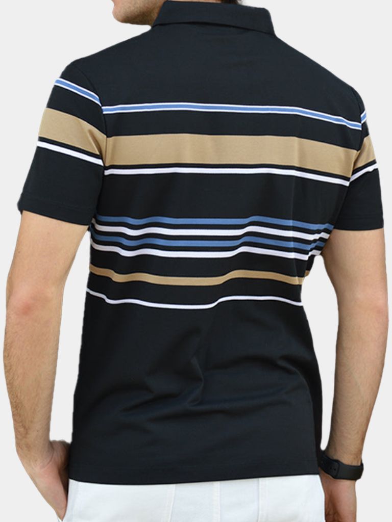 Kit | White Multi-Stripe Polo