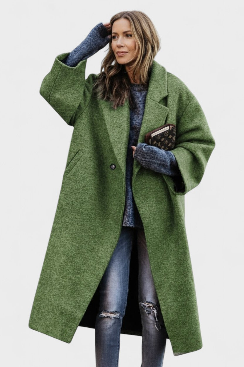 Catrin | Colourful Checked Oversized Coat