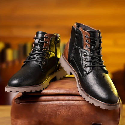 Kenneth | Brown Casual Lace-Up Boots