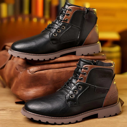 Kenneth | Brown Casual Lace-Up Boots