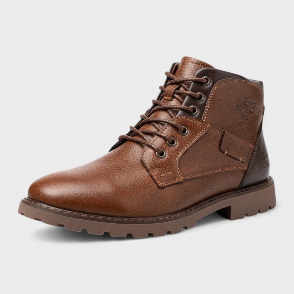 Kenneth | Brown Casual Lace-Up Boots