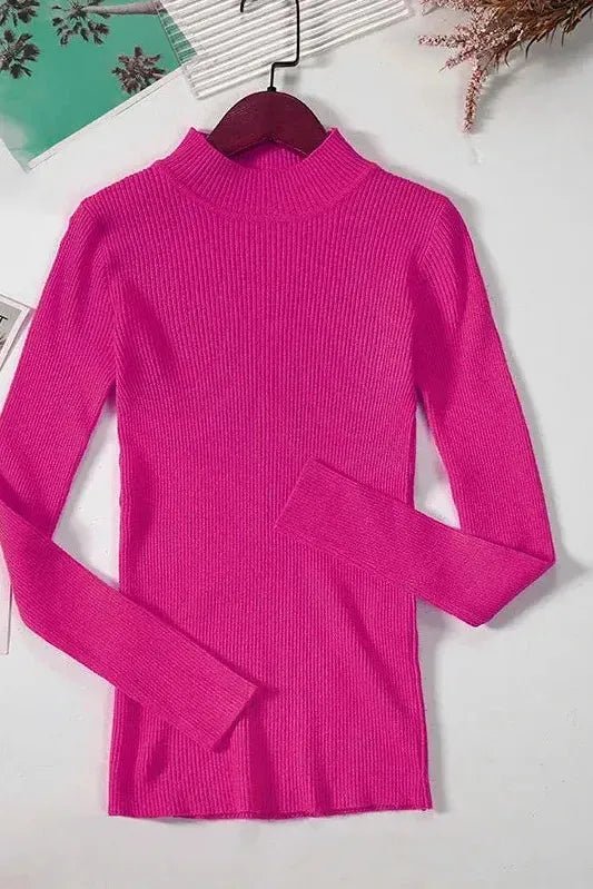 Kirsteen | Ivory Ribbed Roll-Neck Jumper