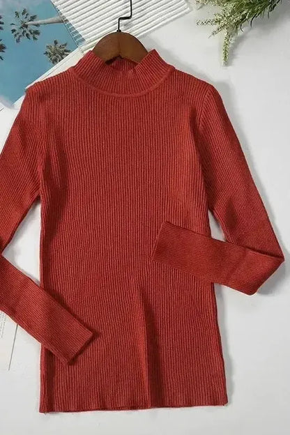 Kirsteen | Ivory Ribbed Roll-Neck Jumper