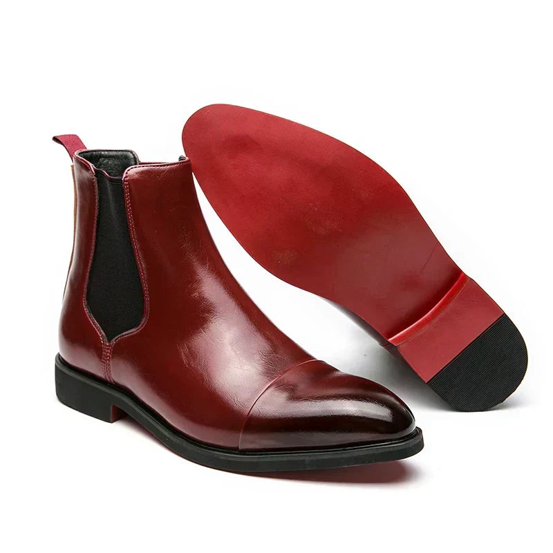 Kieran | Black Chelsea Dress Boots