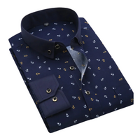 Navy Anchor Print