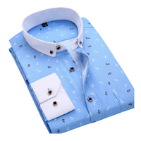 Light Blue with White Collar & Anchor