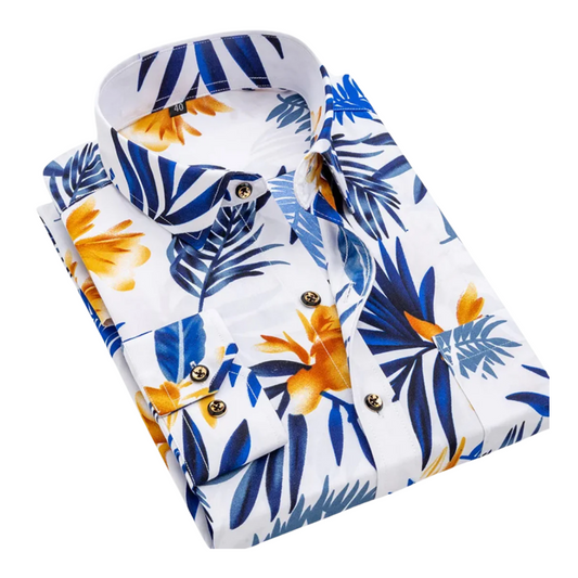 Thomas | Tropical Print Shirt
