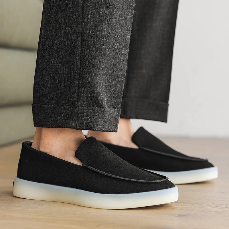 Gerald | Classic Suede Business Loafers