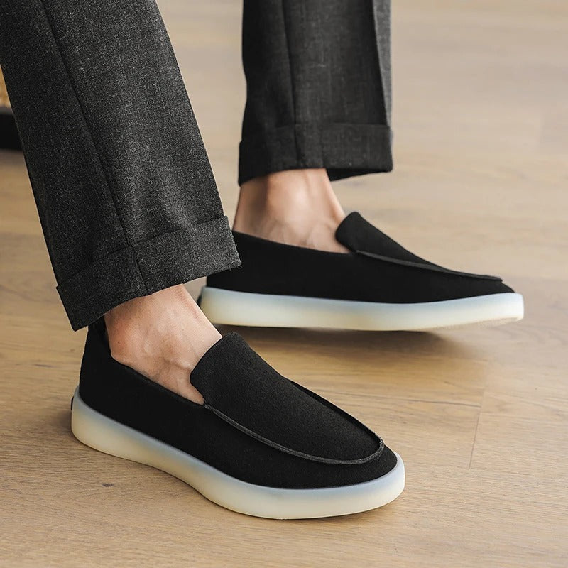 Gerald | Classic Suede Business Loafers