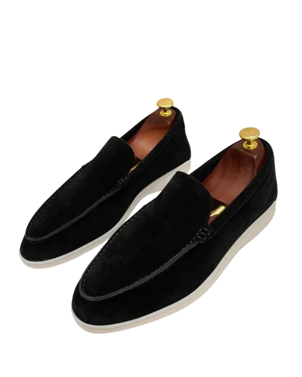 William | Classic Suede Penny Loafers