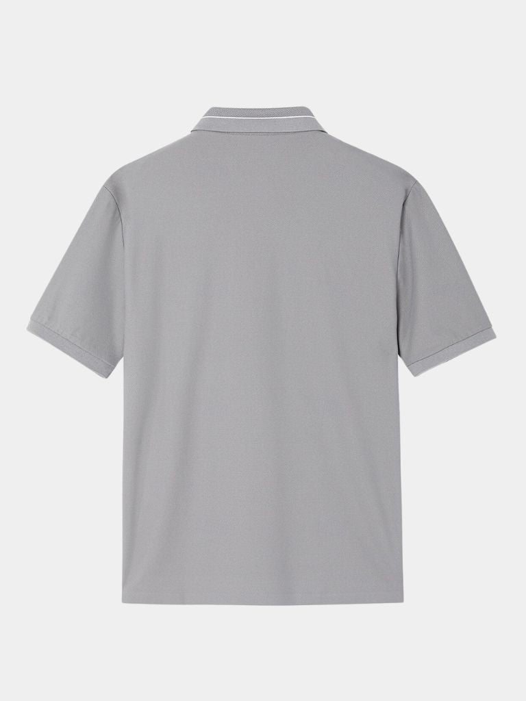 Clifford | Grey Classic Polo Shirt