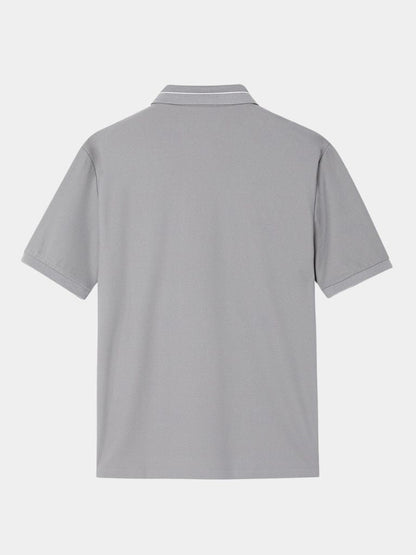 Clifford | Grey Classic Polo Shirt