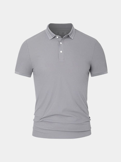 Clifford | Grey Classic Polo Shirt