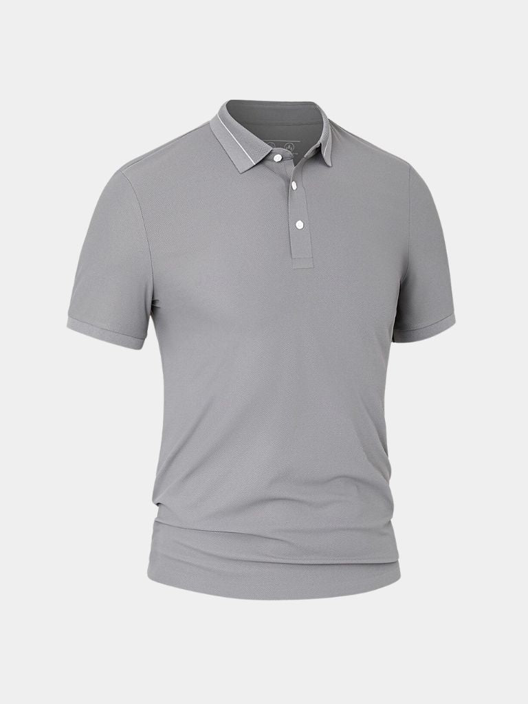 Clifford | Grey Classic Polo Shirt
