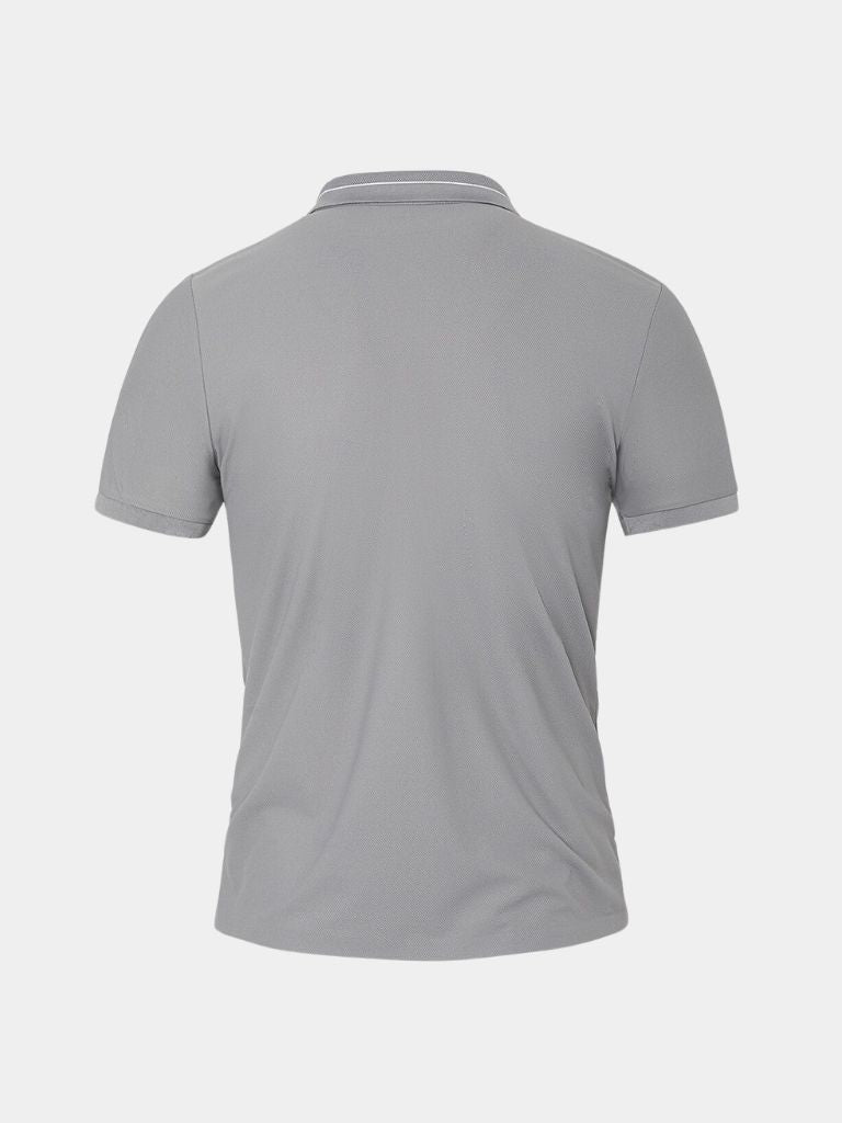 Clifford | Grey Classic Polo Shirt