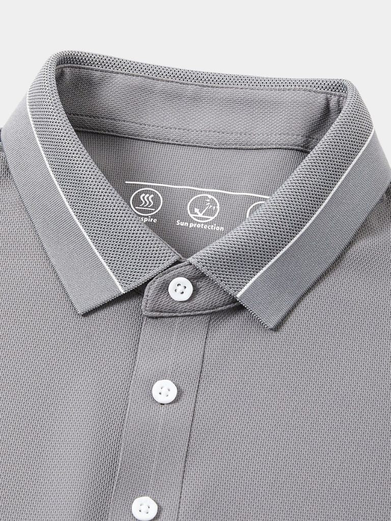 Clifford | Grey Classic Polo Shirt