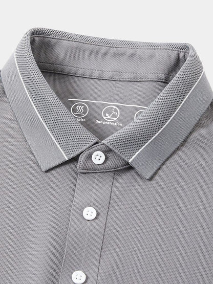 Clifford | Grey Classic Polo Shirt