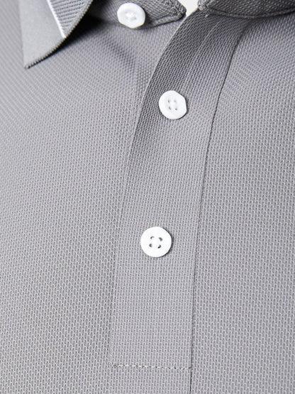 Clifford | Grey Classic Polo Shirt