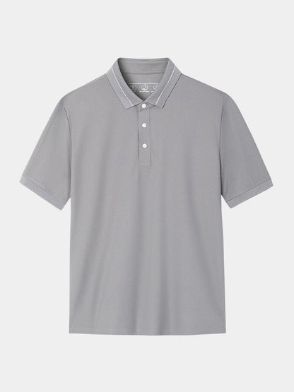 Clifford | Grey Classic Polo Shirt