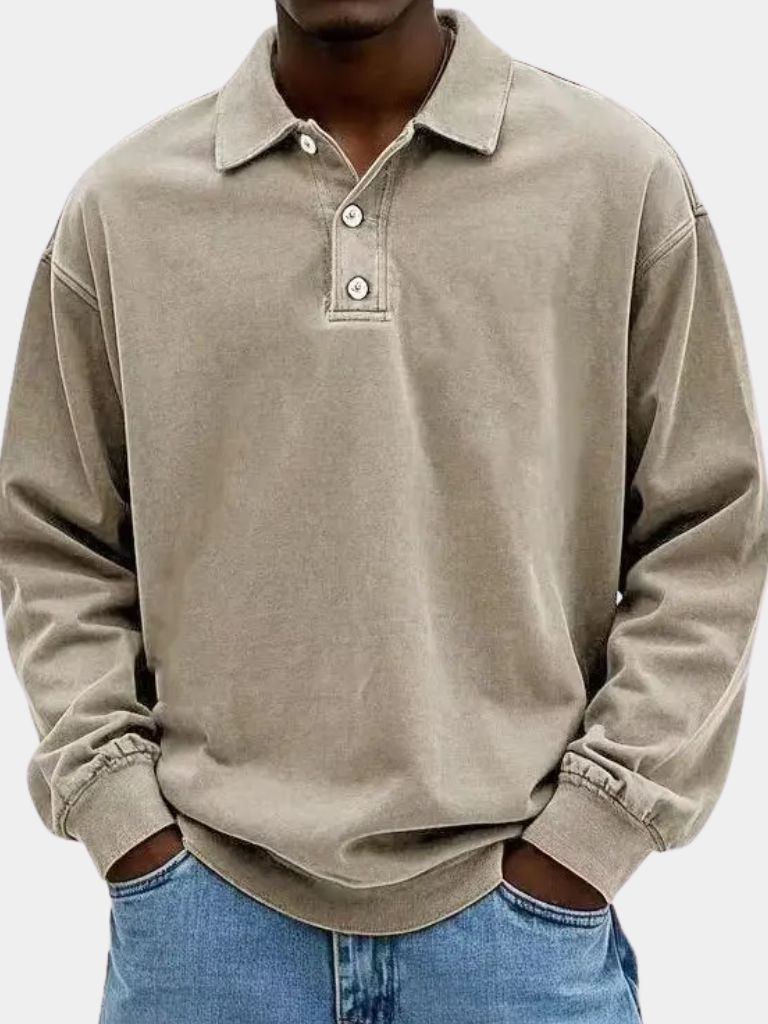 Kyle | Long-Sleeve Polo Shirt