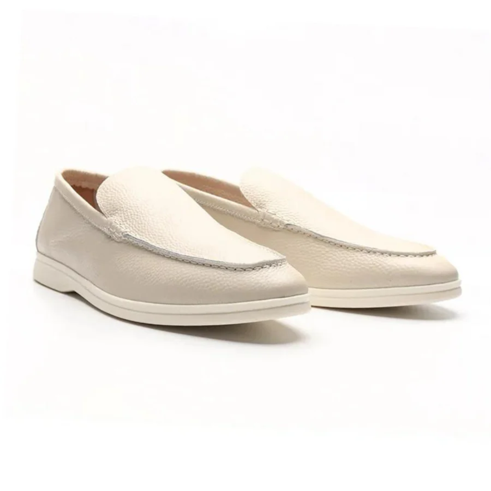 Joseph | Textured Leather Loafers