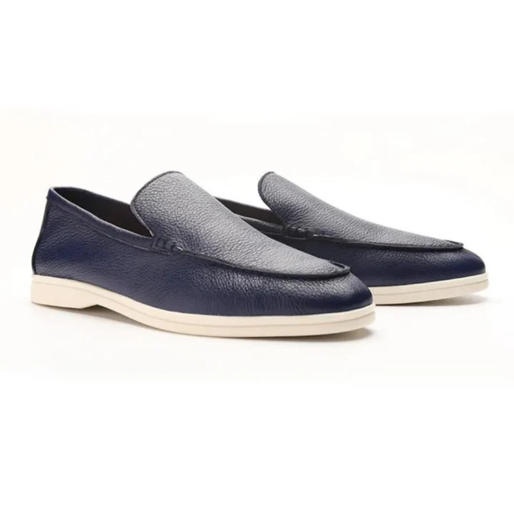 Joseph | Textured Leather Loafers
