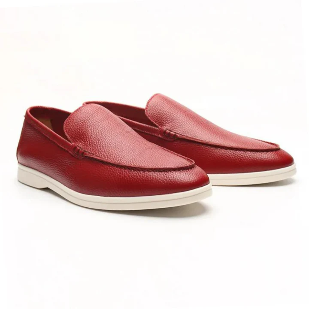Joseph | Textured Leather Loafers
