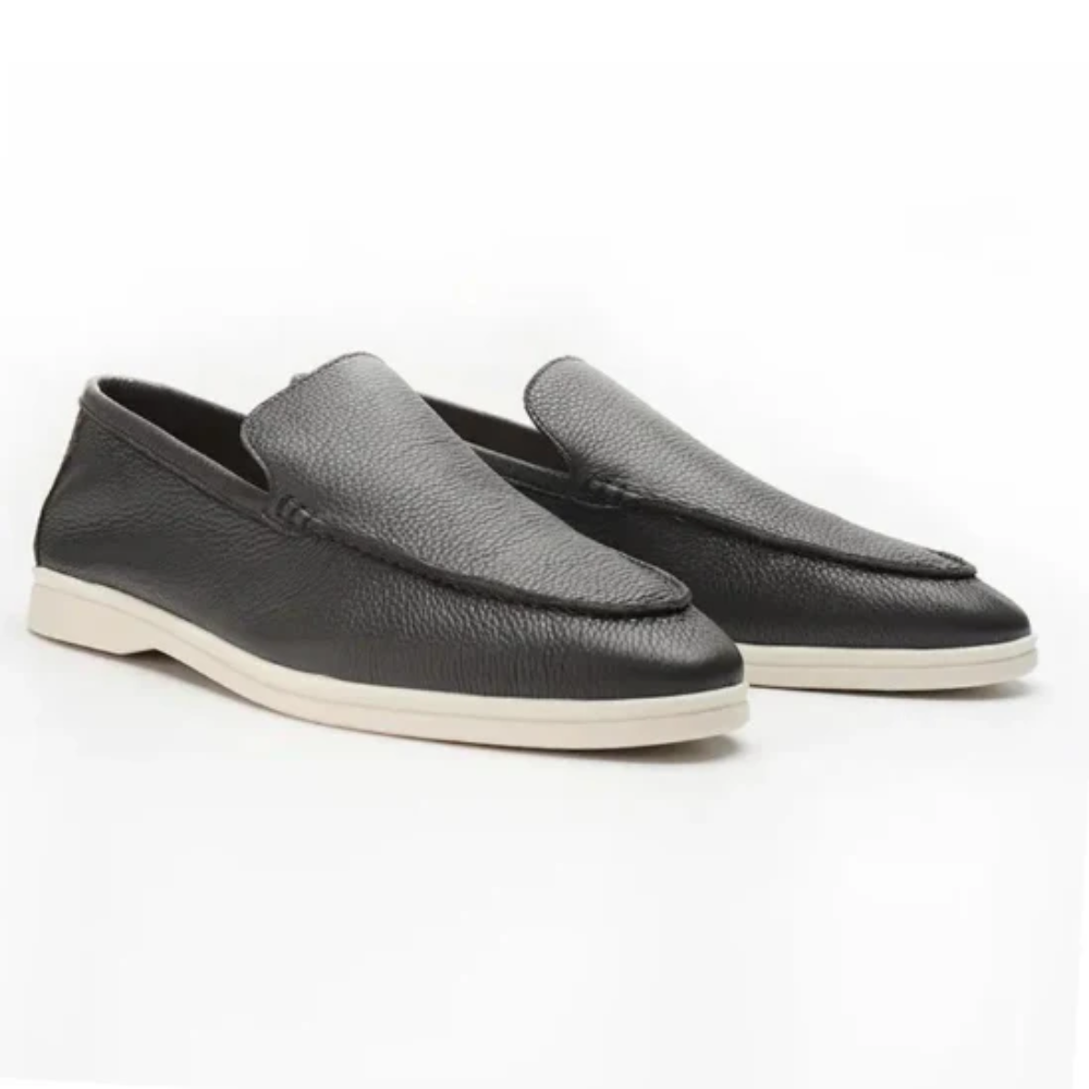 Joseph | Textured Leather Loafers