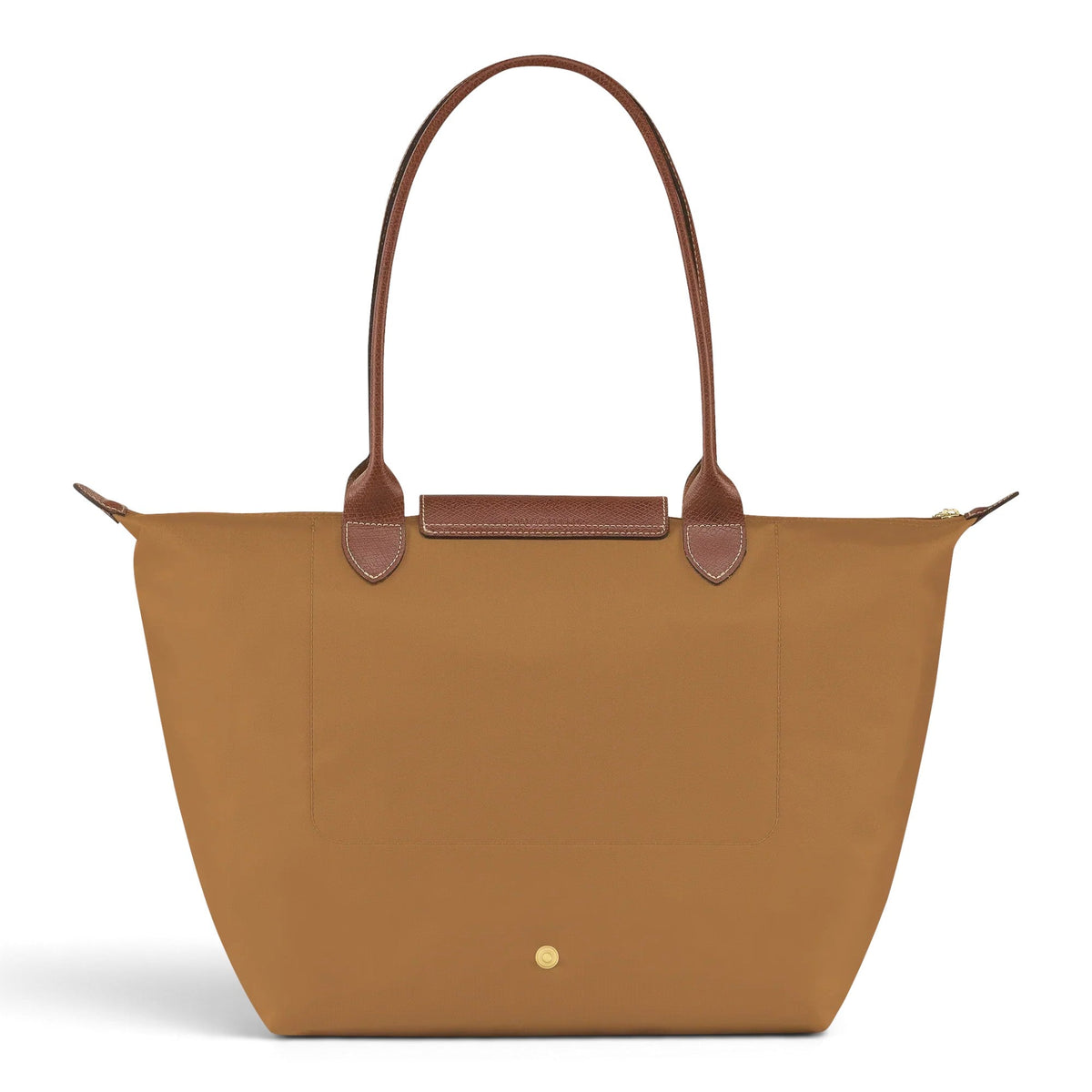 Gail | Large Cognac Brown Foldable Tote Bag