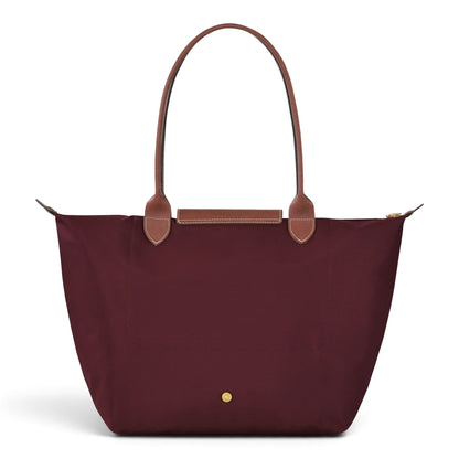 Kathryn | Large Burgundy Foldable Tote Bag
