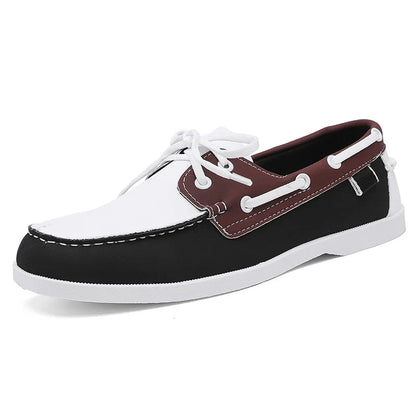 Clive | Black Leather Business Loafers
