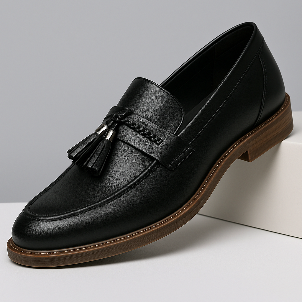 Christopher | Tassel Leather Loafers