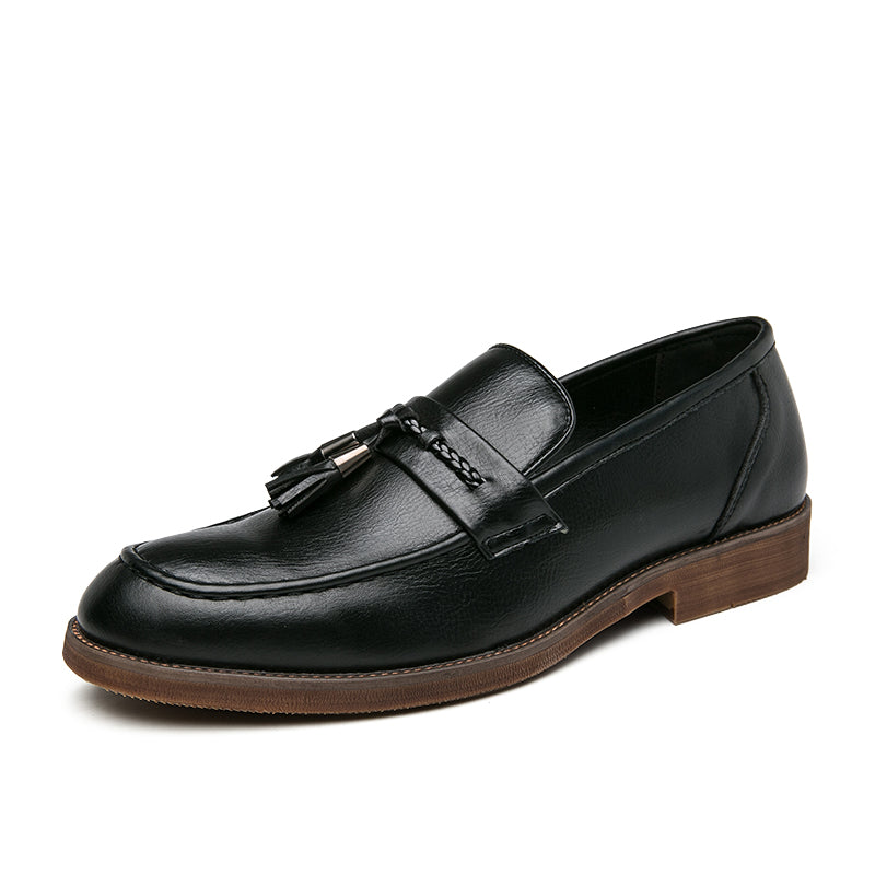 Christopher | Tassel Leather Loafers