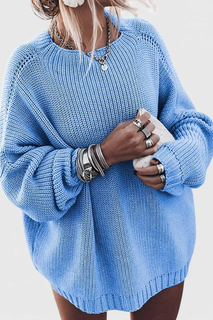 Lana | Beige Relaxed Knit Jumper