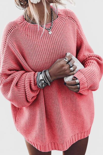 Lana | Beige Relaxed Knit Jumper