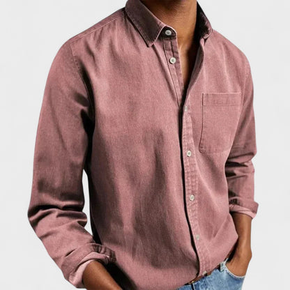 George | Navy Relaxed Button-Down Shirt