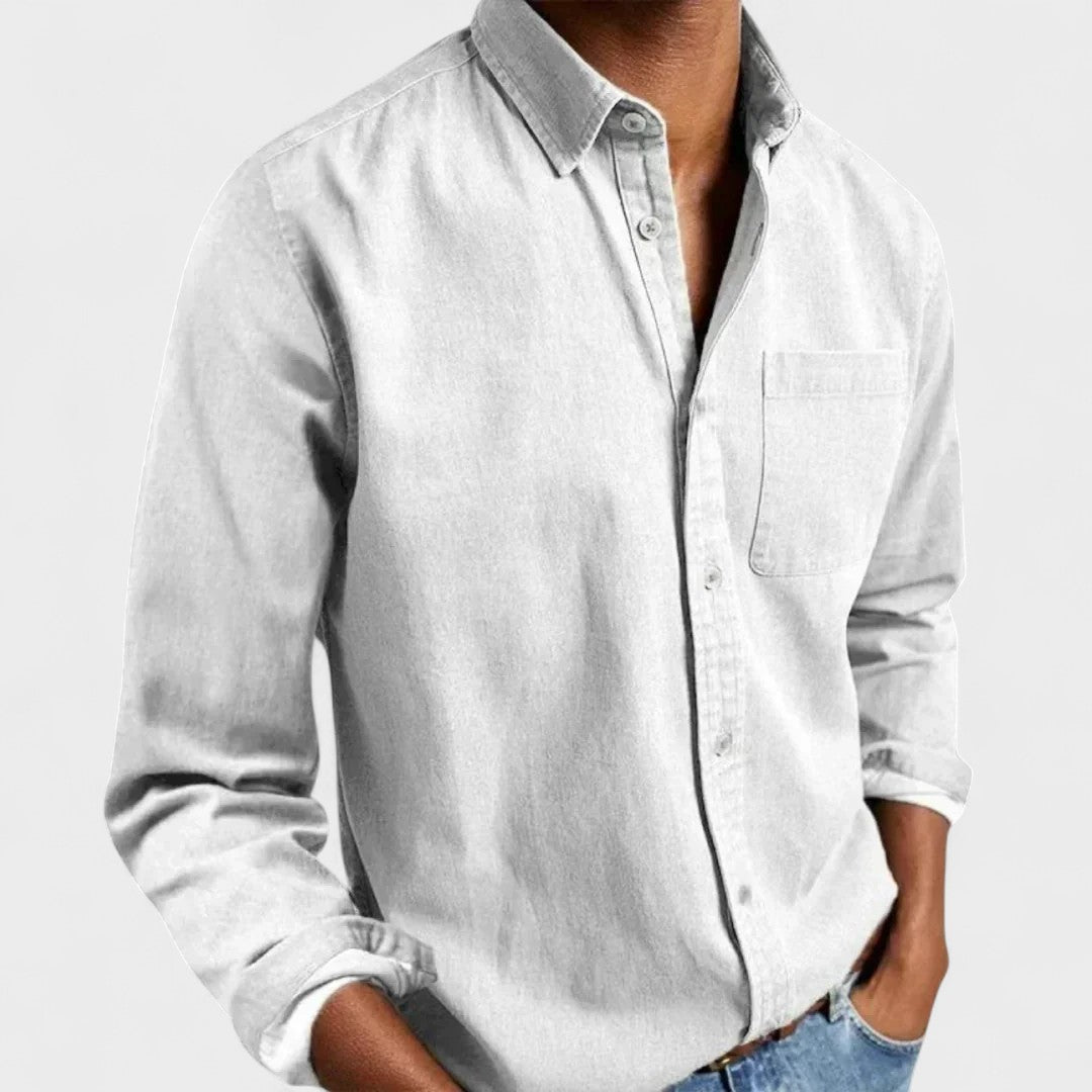 George | Navy Relaxed Button-Down Shirt