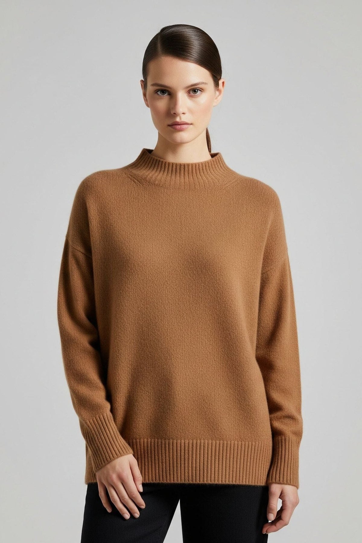 Leanne | Ivory Crew-Neck Jumper