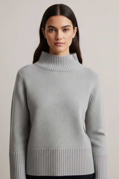 Leanne | Ivory Crew-Neck Jumper
