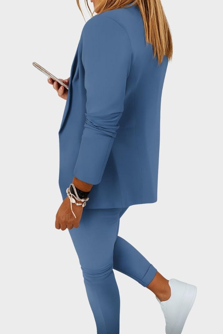 Leanne | Relaxed Blazer & Drawstring Trouser Set